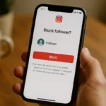 Como bloquear seguidor no Instagram