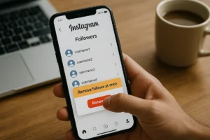 Como excluir seguidores no Instagram de uma só vez