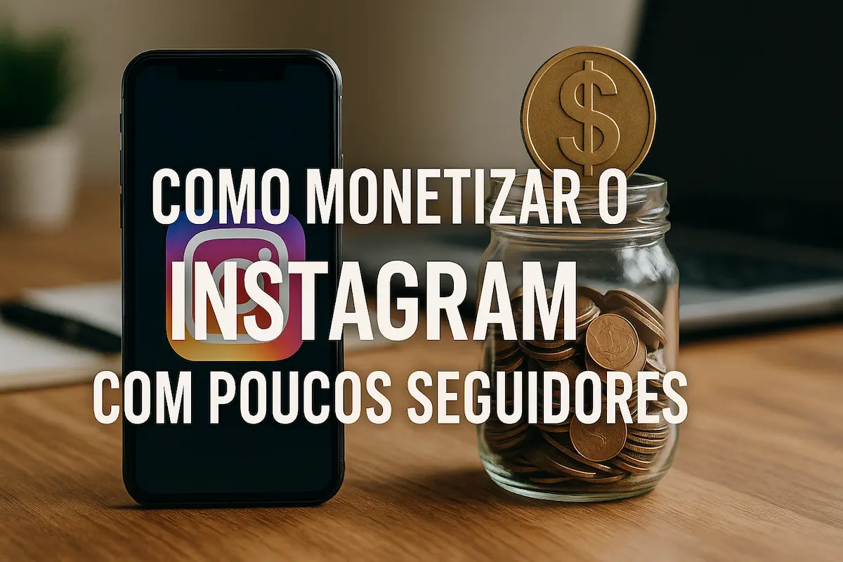 Como monetizar o Instagram com poucos seguidores