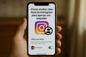 Como ocultar meu feed do Instagram para apenas um seguidor