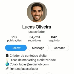 O que colocar na bio do Instagram para ganhar seguidores