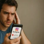Por que não consigo seguir ninguém no Instagram