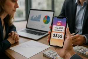 Quanto vale uma conta no Instagram com 100 mil seguidores