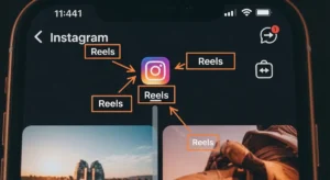 Como achar Reels no Instagram
