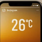 Como colocar temperatura no story