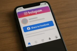 Não consigo compartilhar stories do Instagram no Facebook