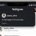 Como ver notificação excluída do Instagram