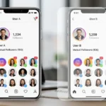 O que significa seguidores em comum no Instagram