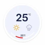 Temperatura não aparece no Instagram