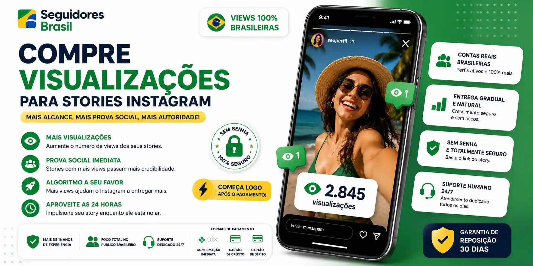 Comprar visualizações stories Instagram