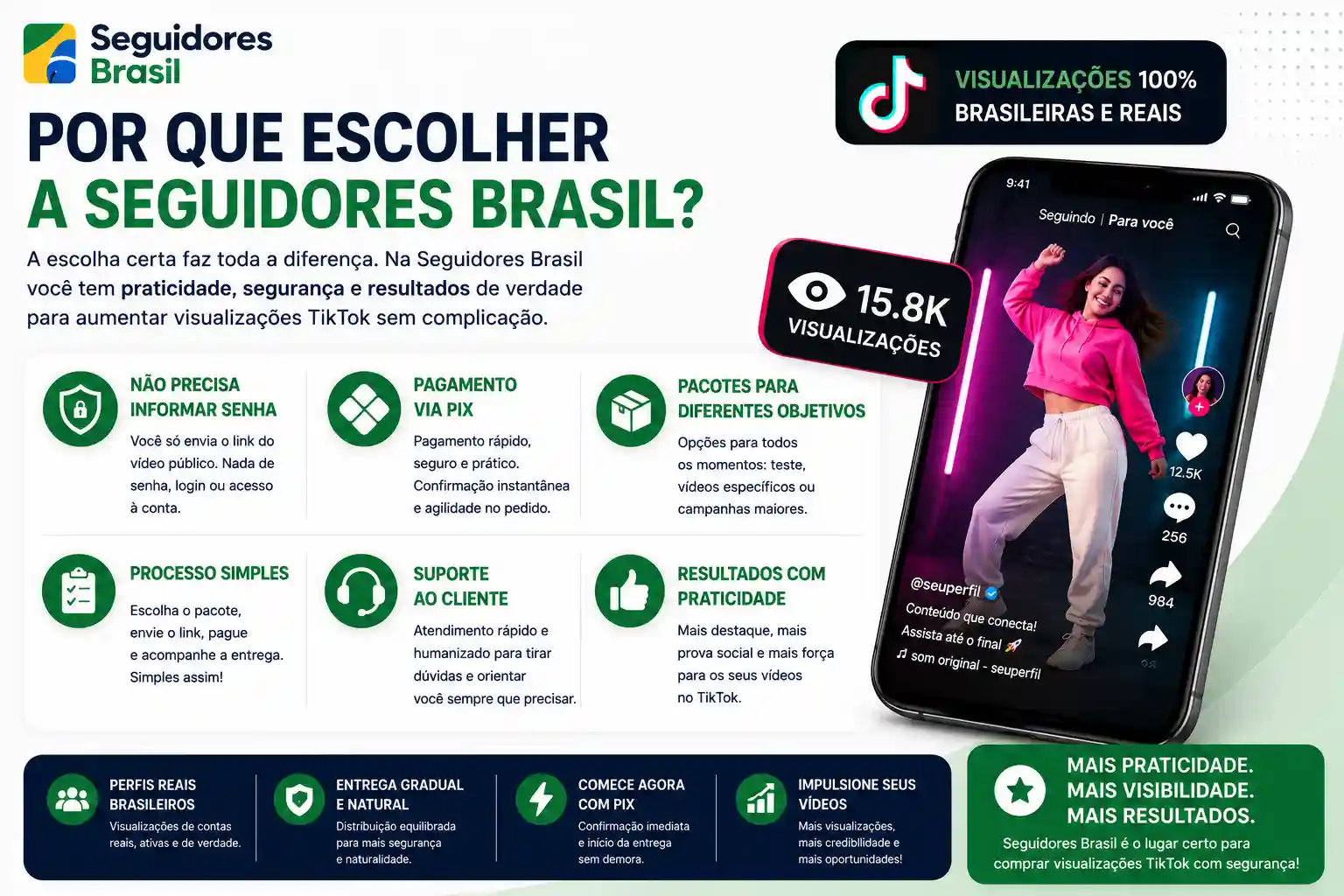 Por que escolher a Seguidores Brasil