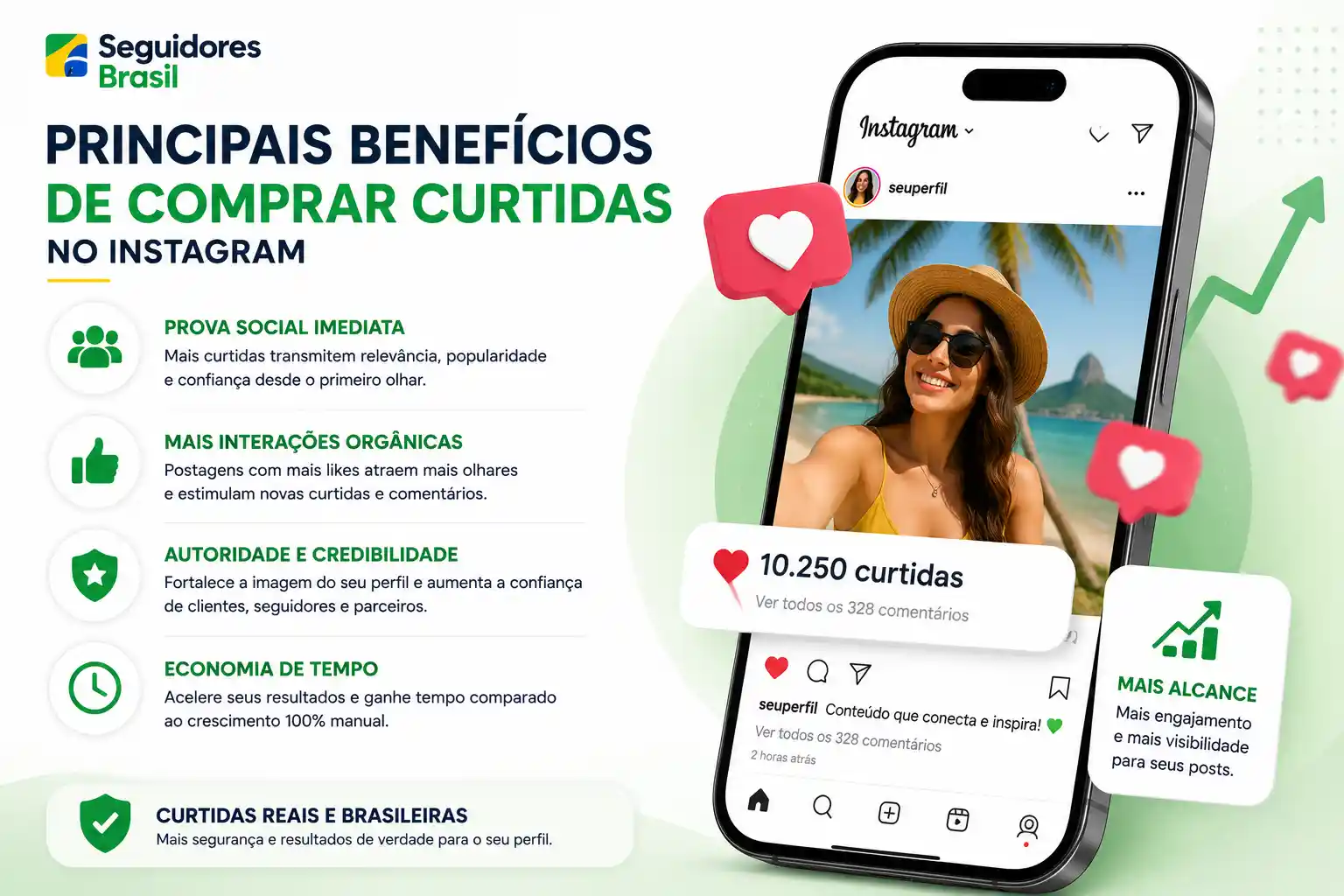 Principais benefícios de comprar curtidas no Instagram